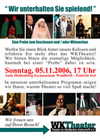 ffentliche Probe - WKTheater