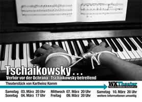 Tschaikowsky... Verhr vor der Ochrana Tschaikowsky betreffend - WKTheater